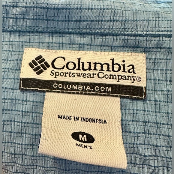 Columbia Button Up Shirt Mens Size M - Picture 8 of 8